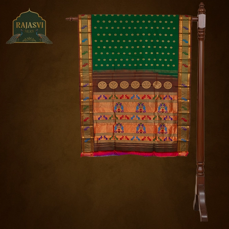 _JP_3195_1 Paithani 3195-0021-0126-0009 - Image 1